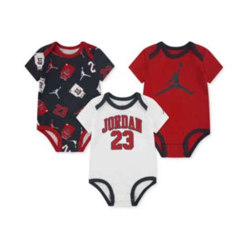 Baby Kids 3-Pack Short-Sleeve Jersey Bodysuits