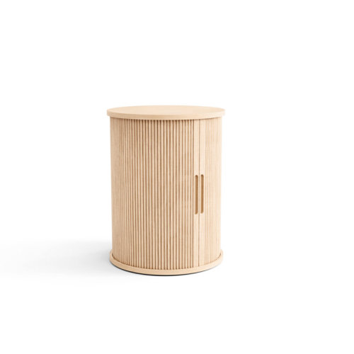 George Oliver Leathia Fluted Round End Tables & Reviews | Wayfair