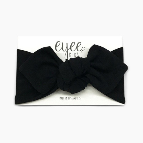 Eyee Kids Top Knot Headband - Black, 0-6 Months