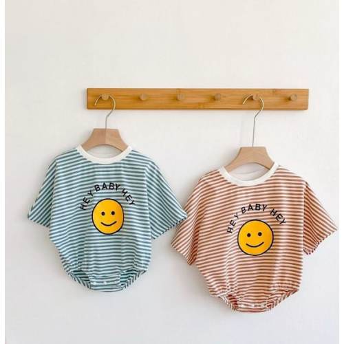 Smiley Face Oversized Baby and Toddler Romper - Etsy
