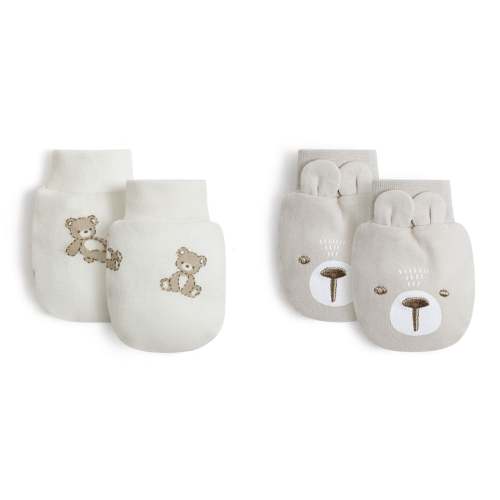 Jersey Scratch Mitts 2-pack - Bear