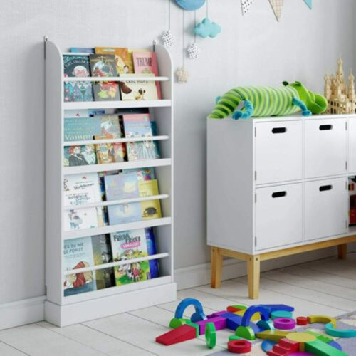 Wade Logan Bockiaro 43.3" H x 22.8" W Standard Bookcase, White & Reviews | Wayfair