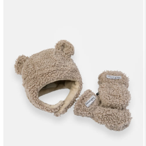 Cub Set - Teddy | Hat & Mittens