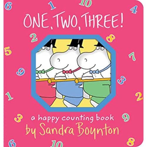 One, Two, Three!: A Happy Counting Book (Boynton on Board)