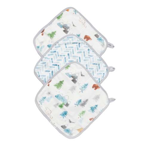 Washcloth Set - 3 Pack - Adventure Begins