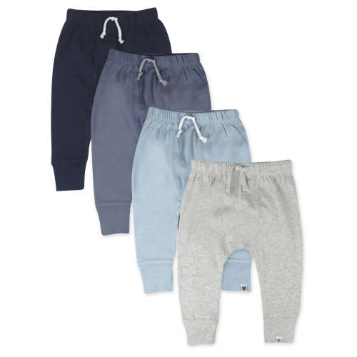4-Pack Organic Cotton Honest Pants | Honest Baby Clothing: 9-12M