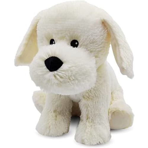 Warmies Yellow Labrador Heatable and Coolable Weighted Pet Stuffed Animal Plush
