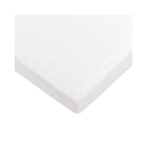 All Stages Midi Crib Sheet in GOTS Certified Organic Muslin Cotton