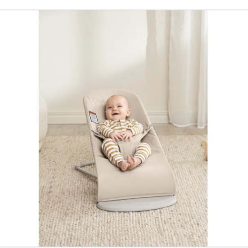 Bouncer Bliss - Light Beige / Woven Mélange / Light Gray