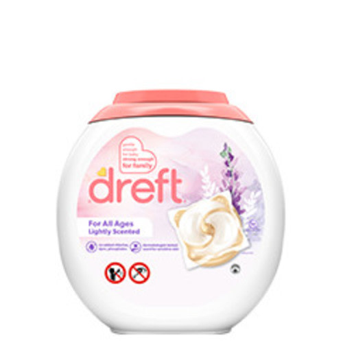 Dreft Laundry Detergent Pacs, Light Scent, Lavender | Dreft