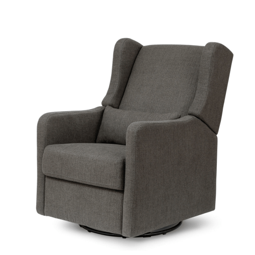 Charcoal Linen Color Carter's by DaVinci Arlo Recliner & Swivel Glider | Modern Nursery™