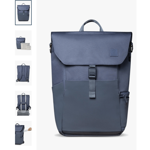 Everyday Diaper Backpack / Dusky Blue