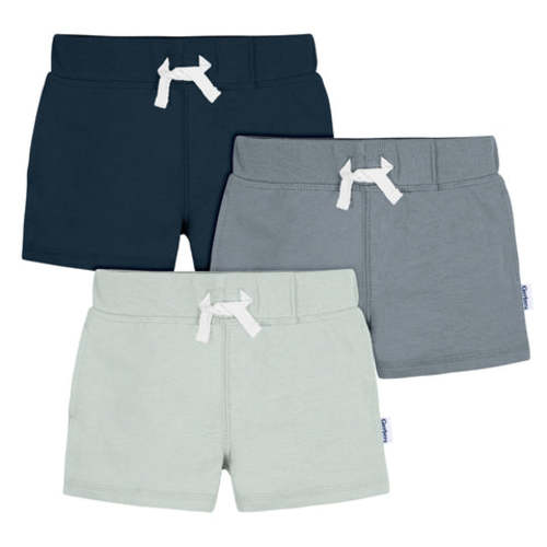 3-Pack Baby &amp; Toddler Boys Blues Knit Shorts