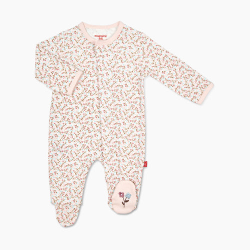 Organic Cotton Footie - Bedford Floral