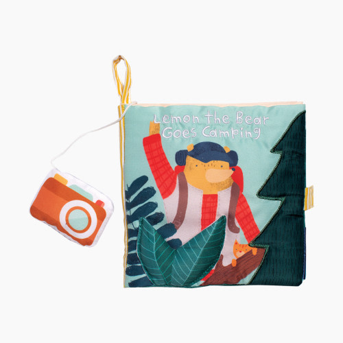 Manhattan Toy Lemon the Bear Goes Camping Soft Book