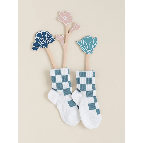 Checkerboard Ankle Sock