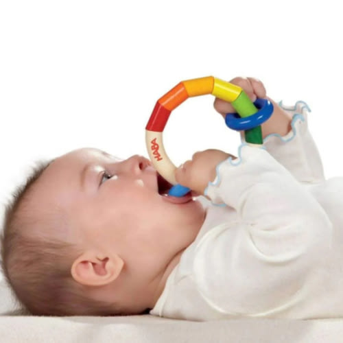 HABA Kringelring Wooden Baby Clutching Toys