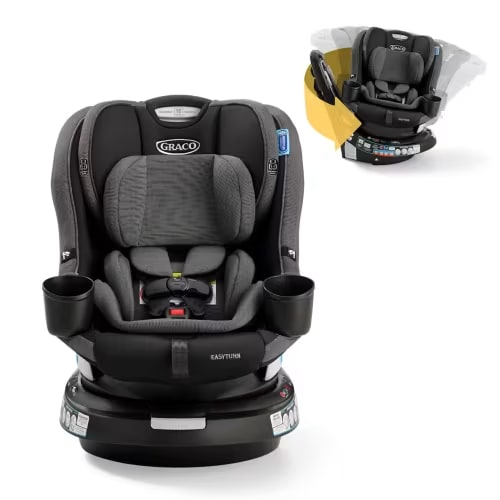 EasyTurn™ 360 2-in-1 Rotating Convertible Car Seat