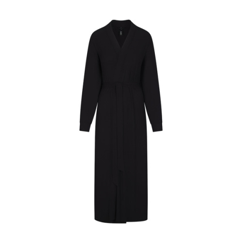 SOFT LOUNGE LONG ROBE | ONYX