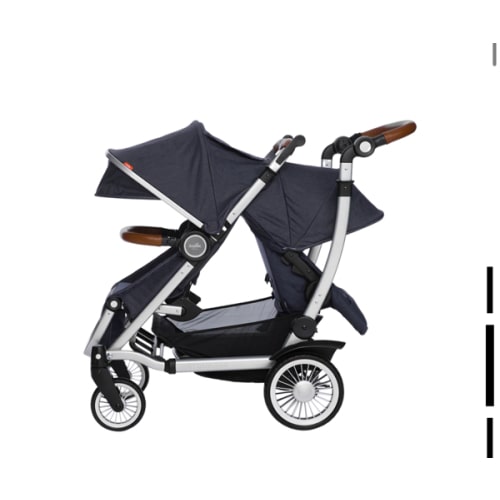 The Entourage 2.0 (Black) W/ Second Seat
