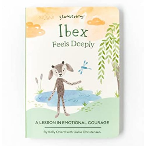 Slumberkins Ibex Feels Deeply: A Lesson In Emotional Courage | Promotes Emotional Courage, Resilience & Empathy | Social Emotional Tools for Ages 0+