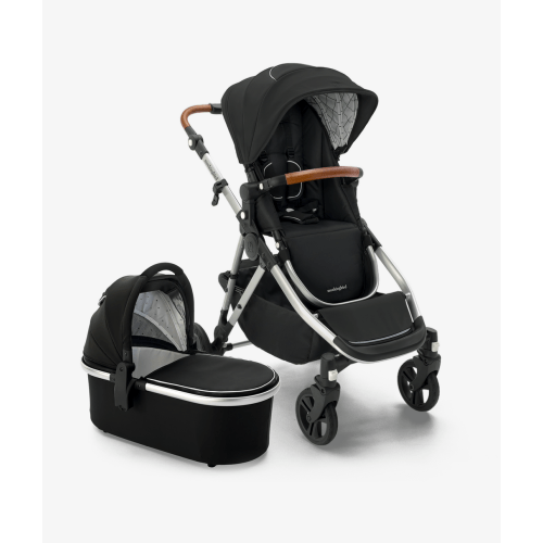 Single-to-Double Stroller 2.0 + Bassinet Bundle
