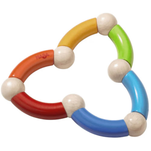 Haba Color Snake Wooden Baby Clutching Toy