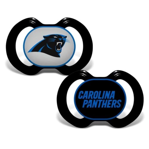 Carolina Panthers Pacifier - 2 Pack - Detroit Game Gear