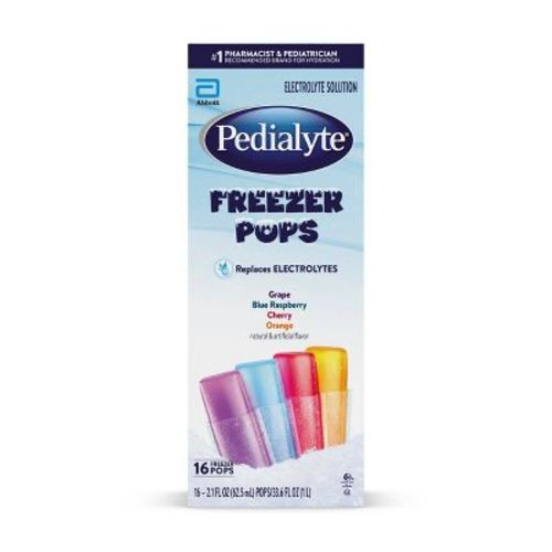 Pedialyte Electrolyte Solution Freezer Pops Variety Pack - 33.6 Fl Oz