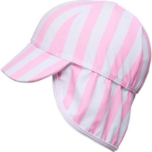Pink Stripe Floating Flap Hat - Snapper Rock | Maisonette