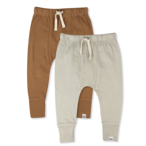 2-Pack Organic Cotton Honest Pants | Honest Baby Clothing