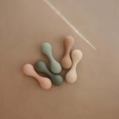 Silicone Baby Rattle Toy – Mushie