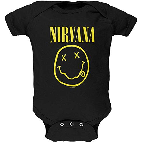 FEA Nirvana Boys' Smile Bodysuit Black