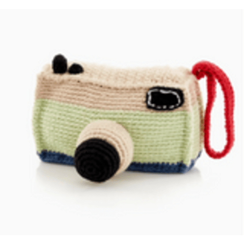 Pebble Camera Rattle – Rosies Boutique Haiti