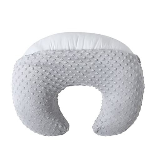Nursing Pillow with Nursing Pillow Cover Set for Breastfeeding Moms, Ultra-Soft Nursing Pillows for Infant Newborn Baby Boy Girl (Tidal Foam)