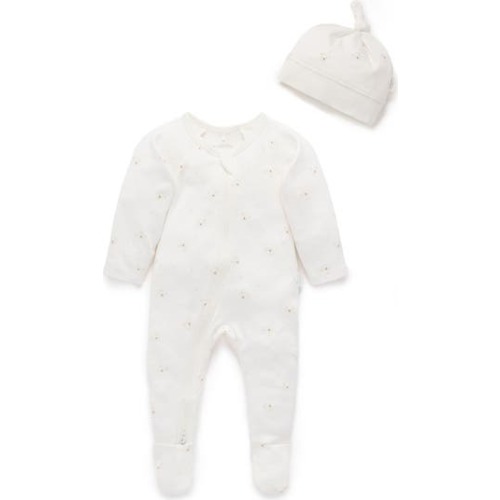 Zip Growsuit & Hat Set