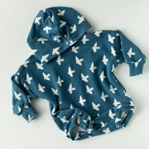 Bubble Sweatshirt Romper, Oversized Baby Sweatshirt, Bubble Sweatshirt Bodysuit, Bubble Sweater, Organic Bubble Romper, Handmade in the USA