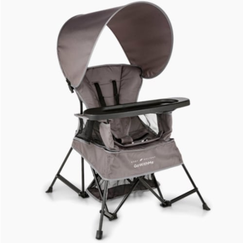 Grey | Baby Delight Go With Me Venture Deluxe Portable Chair