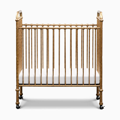 Namesake Abigail 3-in-1 Convertible Mini Crib - Vintage Gold
