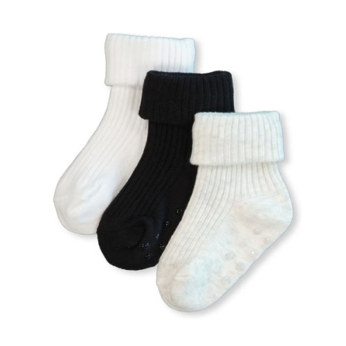 Black Baby Crew Rib Socks | Best&Less™ Online
