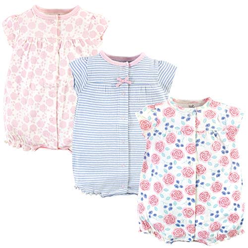Touched by Nature Baby Unisex Baby Organic Cotton Rompers
