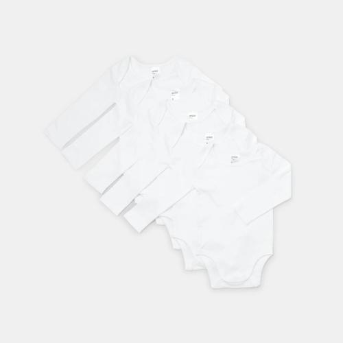 5 Pack Long Sleeve Bodysuits - Kmart