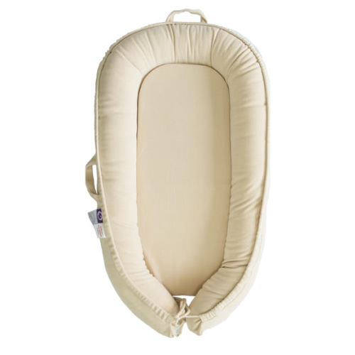 Infant Lounger, Baby Nest Cover for Baby Girls & Boys, Newborn Essentials for Baby 0-18+ Months, 100% Cotton Breathable(CreamyWhite, Corduroy)