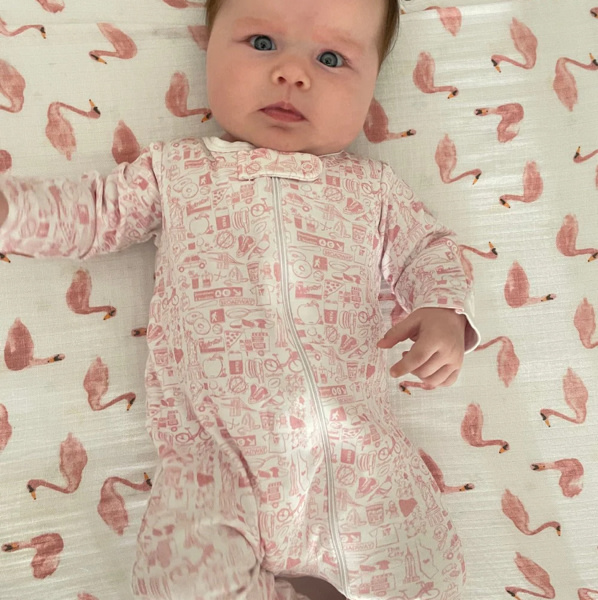 New York City Zip Baby Onesie | Joy Street Kids | Over The Moon