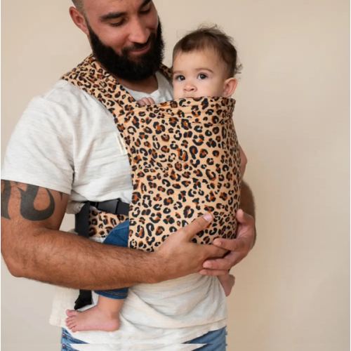 Feral Leopard Print Lark Baby Carrier | Size-Inclusive & Stylish