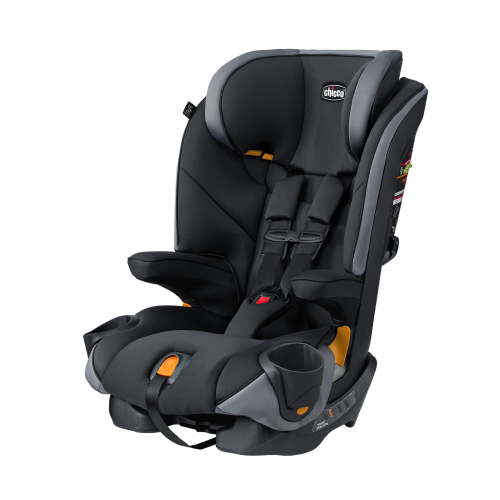 Chicco MyFit® 2-in-1 Forward-Facing Harness Booster Car Seat for Toddlers, 5-Point Harness, Belt-Positioning Booster - Iron (Black), New