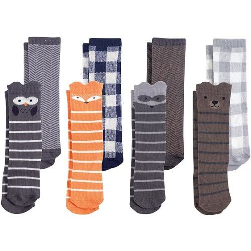 Hudson Baby Baby Girls' Cotton Rich Knee-high Socks