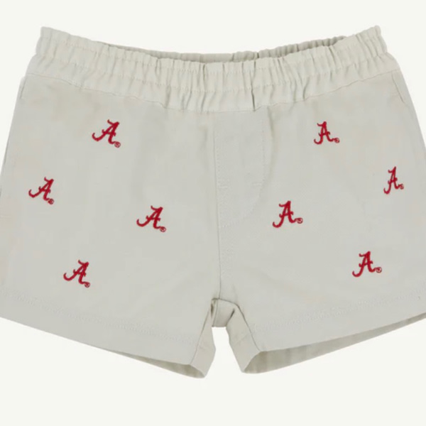 Alabama Critter Sheffield Shorts - Saratoga Stone