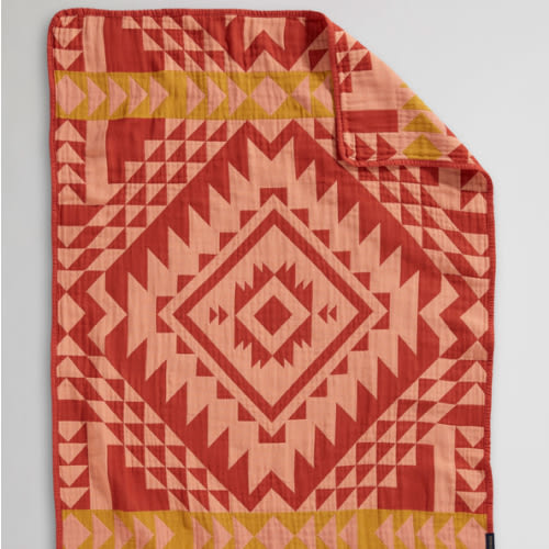 SMITH ROCK ORGANIC COTTON BABY BLANKET