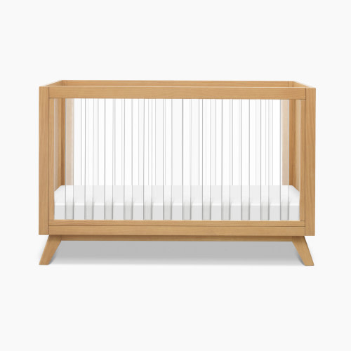 daVinci Acrylic Otto 3-in-1 Convertible Crib - Honey/Acrylic